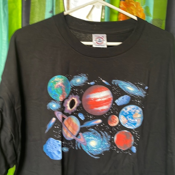 Delta T shirt with planets on it - Picture 1 of 2